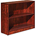Lorell® Essentials Series Bookcase, 2-Shelf, Cherry