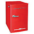 Frigidaire® 3.2-cu.-ft. 65-Watt Retro Bar Fridge with Side Bottle Opener, Red, EFR376-B-RED 1 thumbnail image