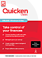 Quicken Classic Deluxe, 1-Year Subscription, Windows®/Mac/iOS/Android Compatible, ESD