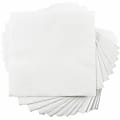 JAM PAPER Small Beverage Napkins - 5 x 5 - White - 40/Pack 1 thumbnail image