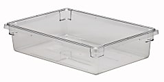 Cambro Camwear 6"D Food Storage Boxes, 18" x 26", Clear, Set Of 6 Boxes