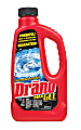 Drano Max Gel Clog Remover - Ready-To-Use - 32 fl oz (1 quart)Bottle - 12 / Carton - Clear
