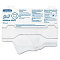 Scott Toilet Seat Covers - 15" Width x 17" Length - For Toilet - 3000 / Carton - White 1 thumbnail image