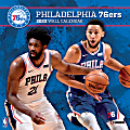 Lang Turner Licensing Monthly Wall Calendar, 24”H x 12”W, Philadelphia 76ers, January To December 2022 1 thumbnail image