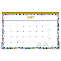 2024-2025 Day Designer Blurred Spring Academic Monthly Desk Pad Planning Calendar, 17" x 11", July to June 1 thumbnail image
