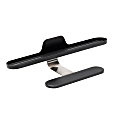 Mind Reader Anchor Collection Over Keyboard Shelf, 1-5/8"H x 2"W x 13"D, Black 1 thumbnail image