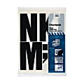 Chartpak Press-On Vinyl Letters And Numbers, 6", Black, Pack Of 38 1 thumbnail image