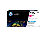 HP 657X High-Yield Magenta Toner Cartridge, CF473X