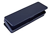 Office Depot® 2-Compartment Pencil Box, 2-7/8" x 8-1/2", Navy