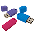 Ativa® USB Flash Drive, 4GB, Jelly Bean Design 1 thumbnail image