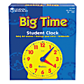 Learning Resources® Big Time™ 12-Hour Student Learning Clock, 5" x 5", Grades Pre-K - 8 1 thumbnail image