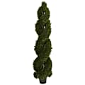 Nearly Natural 6'H Double-Pond Cypress Spiral Topiary With Pot, Green 1 thumbnail image