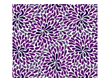 Deflecto FashionMat - Floor mat for home, home office - rectangular - 89 x 101.6 cm - purple rain 1 thumbnail image