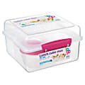 Sistema US Lunch Cube, 7" x 6 5/8" x 4 1/8" Assorted Colors