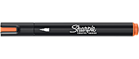 Sharpie Creative Marker, Water-Based Acrylic Marker, Bullet Tip, Orange, 1 Count 1 thumbnail image