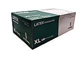 STRONG Powder-Free Latex Food Service Gloves, X-Large, Cream, 100 Gloves Per Box, Case Of 10 Boxes 1 thumbnail image