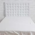 Dormify Melody Tufted Cushioned Headboard, Twin/Twin XL, White 1 thumbnail image