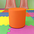 Flash Furniture Soft Seating Collaborative Circle, Orange 1 thumbnail image