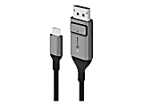 ALOGIC Ultra - DisplayPort cable - 24 pin USB-C (M) to DisplayPort (M) - 6.6 ft - 4K support - space gray