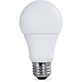 Satco 9A19 Frosted Natural Light Bulbs, Pack Of 4