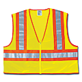 Luminator Class II Safety Vests, X-Large, Lime