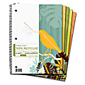 New Leaf® Think & Smile 100% Recycled Notebook, 8" x 10 1/2", 1 Subject, College Ruled, 80 Sheets, Assorted Colors (No Color Choice) 1 thumbnail image