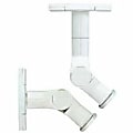 Sanus Satellite Speaker Wall Mount - Tilt and Swivel Speaker Mount - White - Nylon - 8 lb - White 1 thumbnail image
