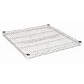 Focus Foodservice Chrome-Plated Wire Shelf, 2"H x 24"W x 24"D 1 thumbnail image