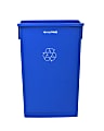 Alpine Slim Recycle Bin, 23 Gallon, Blue 1 thumbnail image