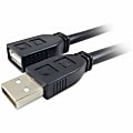 Comprehensive Pro AV/IT Active USB A Male to Female 50ft - 50 ft USB Data Transfer Cable - First End: 1x Type A Male USB - USB2AMF50PROA 1 thumbnail image