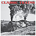 2026 Willow Creek Press Art & Design Monthly Wall Calendar, 12" x 12", Classic Trains, January To December, 55366 1 thumbnail image