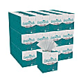 Angel Soft Professional Series® 2-Ply Facial Tissue, Cube Box, White, 10% Recycled Fiber, 36 Boxes Per Case, 96 Sheets Per Box 1 thumbnail image