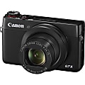 Canon PowerShot G7 X 20.2 Megapixel Digital Camera, Black