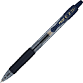 Pilot G2 Retractable Gel Pens, Pack Of 12, Fine Point, 1.0 mm, Clear Barrel, Blue Ink 1 thumbnail image