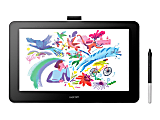Wacom One - Digitizer w/ LCD display - right and left-handed - 11.6 x 6.5 in - wired - HDMI, USB 2.0 - flint white
