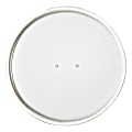 Dart® Vented Paper Lids For Food Containers, 3 15/16", White, 25 Lids Per Bag, Carton Of 20 Bags 1 thumbnail image