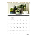 2025 Blueline Colorful Monthly Wall Calendar, 12" x 17", Succulent Plants, January To December, C173121 1 thumbnail image