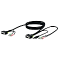 Belkin SOHO KVM Replacement Cable Kit - 10ft KVM Cable - Gray 1 thumbnail image