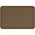 GelPro Designer Comfort Polyurethane Anti-Fatigue Mat For Hard Floors, 20” x 30”, Grasscloth Khaki 1 thumbnail image