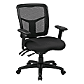 Office Star™ ProGrid Mid-Back Managers Chair, Coal 1 thumbnail image
