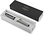 Parker® IM Rollerball Pen, Fine Point, 0.5 mm, Matte Gray Barrel, Black Ink 1 thumbnail image