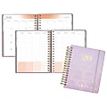 AT-A-GLANCE® inkWELL Press® Classic liveWELL Weekly/Monthly Planner™, 7" x 9", Violet Chevron, July 2018 to June 2019 1 thumbnail image