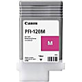 Canon PFI-120 M - 130 ml - magenta - original - ink tank - for imagePROGRAF GP-200, GP-300, TM-200, TM-205, TM-300, TM-305