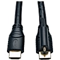 Eaton Tripp Lite Series High Speed HDMI Cable with Ethernet and Locking Connector, UHD 4K, 24AWG (M/M), 15 ft. (4.57 m) - P569015LOCK 1 thumbnail image
