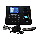 Acroprint BioTouch Time Clock, 500 Employees, 5"H x 6"W x 1-1/2"D, Black 1 thumbnail image