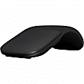 Microsoft Microsoft Arc Mouse (Black) - BlueTrack - Wireless - 32.81 ft - Bluetooth - 2.40 GHz - Black - 1800 dpi - Scroll Plane - 2 Button(s) - 1 Programmable Button(s) - Symmetrical - 2 x AA Battery Supported