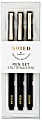 Noted by Post-it® Felt Tip Pens, Fine Point, 0.5 mm, Black Barrels, Black Ink, Pack Of 3 Pens 1 thumbnail image