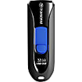 Transcend 32GB JetFlash 790 USB 3.0 Flash Drive - 32 GB - USB 3.0 - Black, Blue 1 thumbnail image