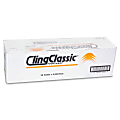 Webster Cling Classic Food Wrap - 18" Width x 2000 ft Length - Dispenser - Plastic - Clear 1 thumbnail image