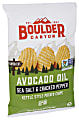 Boulder Canyon Kettle Style Potato Chips, Sea Salt & Cracked Pepper, 5.25 Oz, Total Qty 12 1 thumbnail image